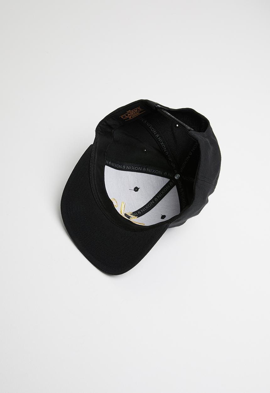 Nixon - Exchange snapback cap - black