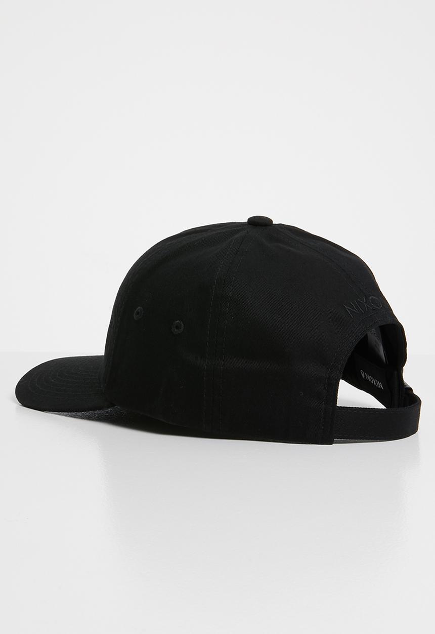 Nixon - Exchange snapback cap - black