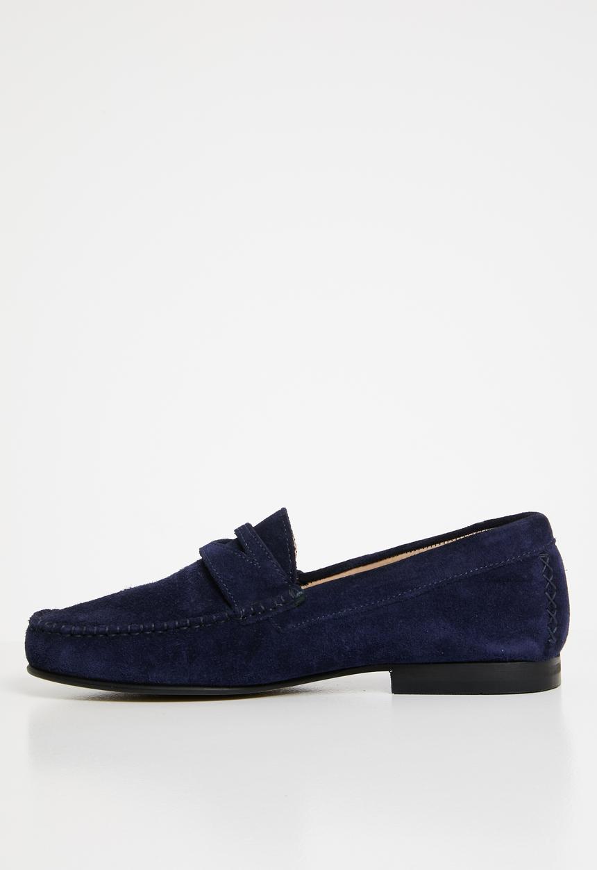 Superbalist - Pete suede mocassin - navy 