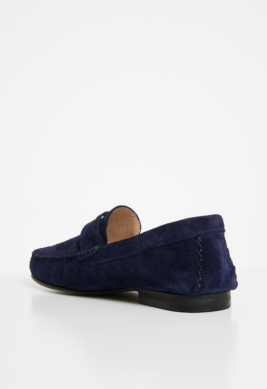 Superbalist - Pete suede mocassin - navy 