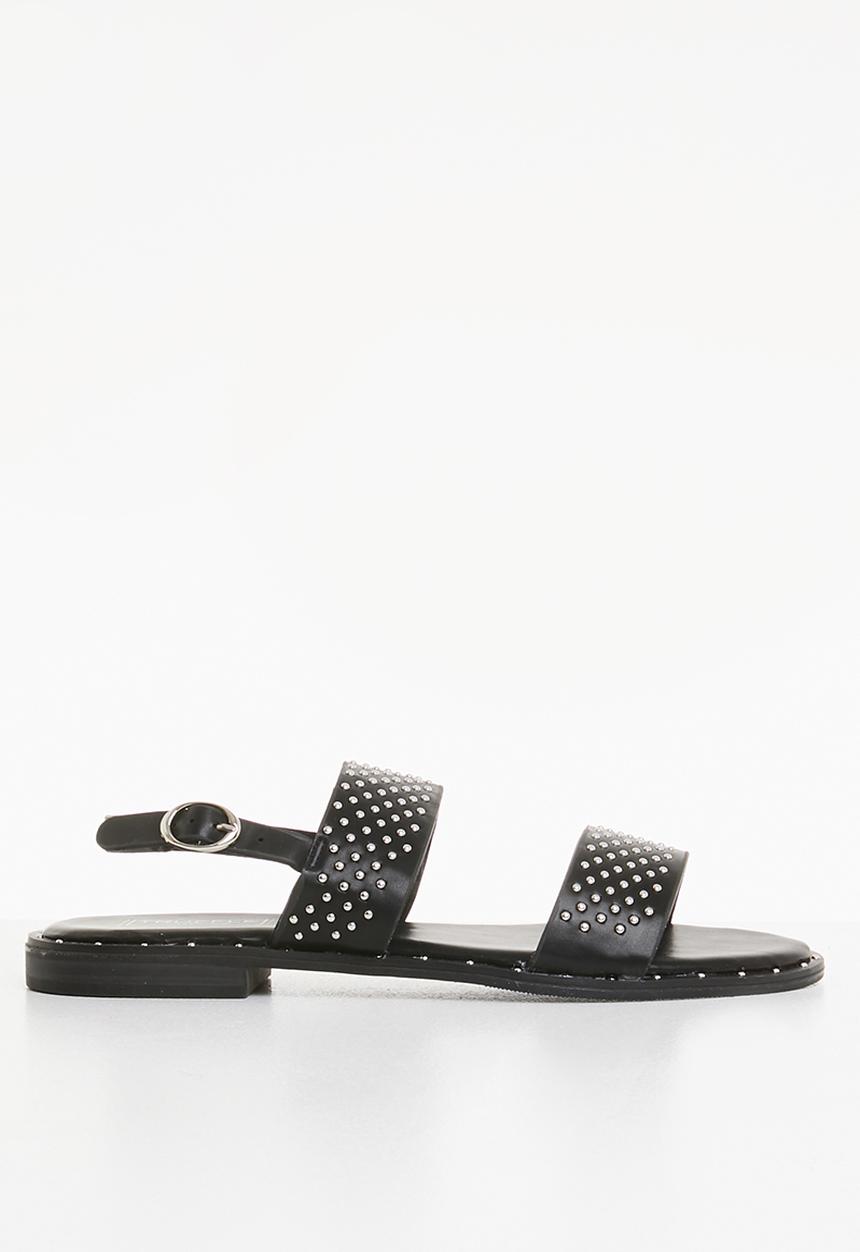 Truffle - Studded sandal - black