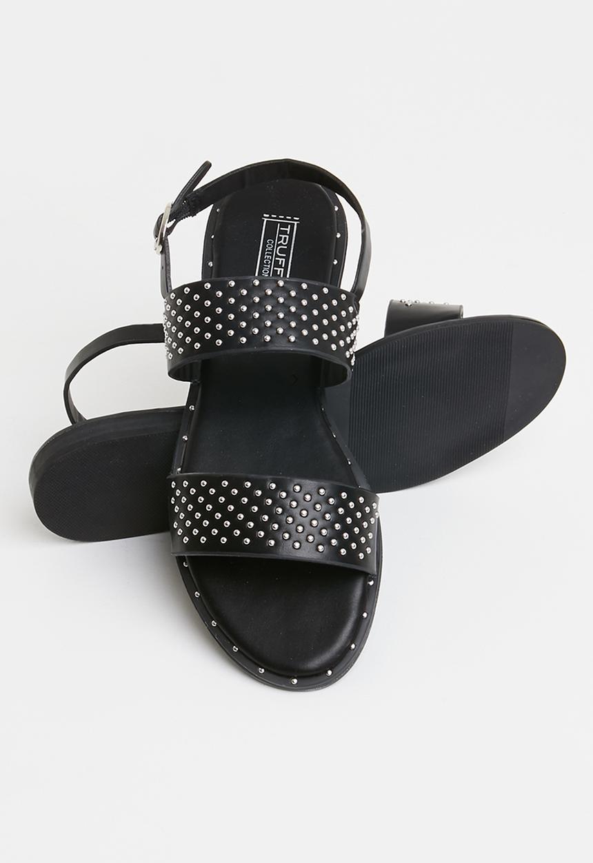 Truffle - Studded sandal - black
