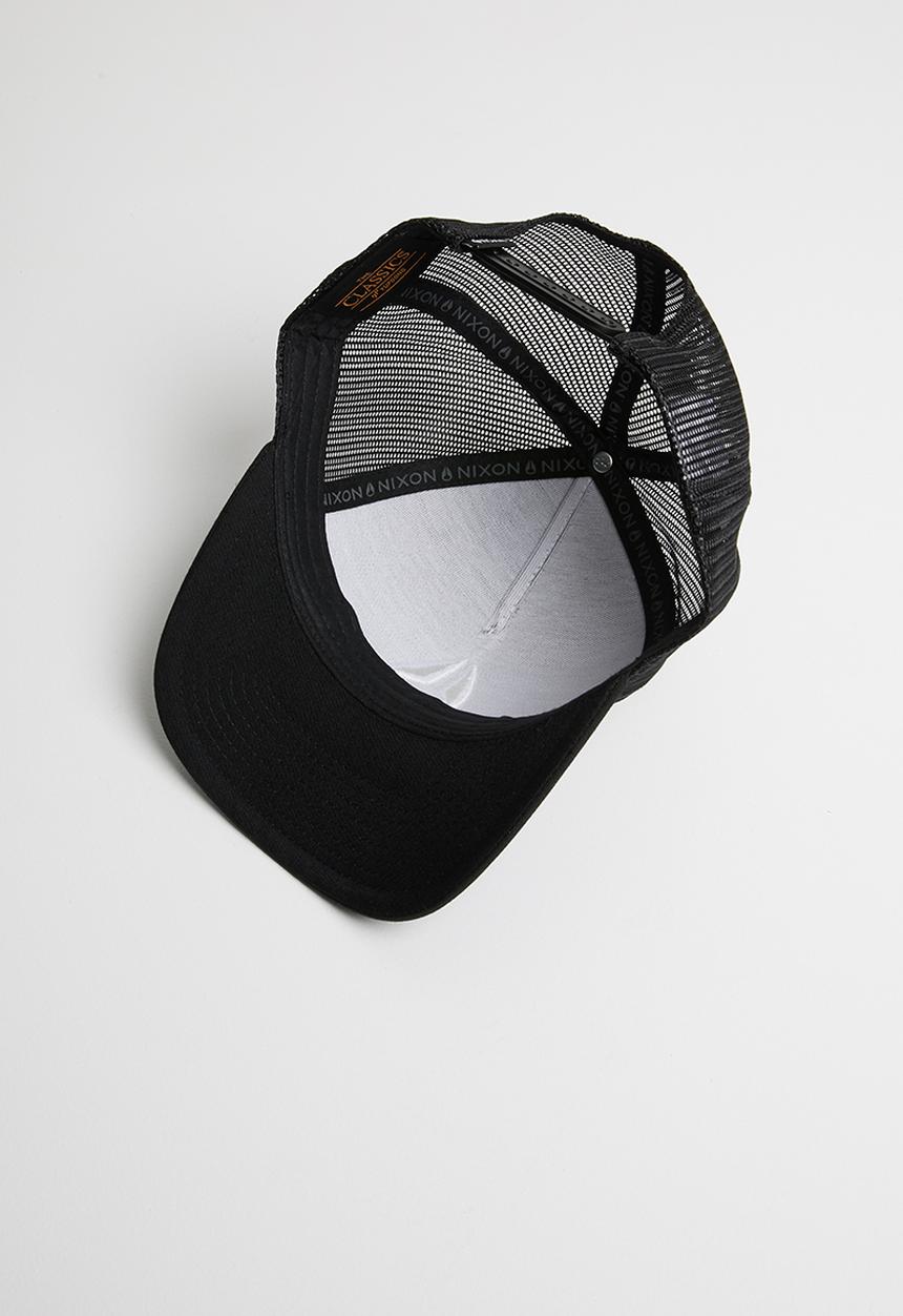 Nixon - Iconed trucker cap - black