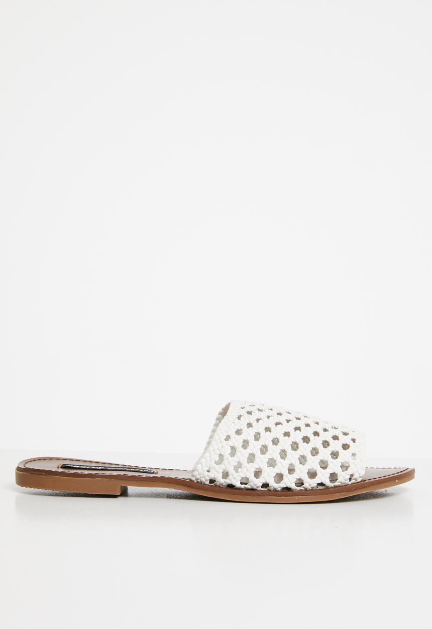 Cherry Collection - Caralina woven sandal - white