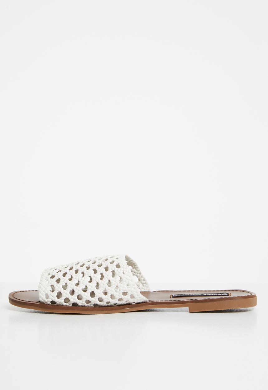 Cherry Collection - Caralina woven sandal - white