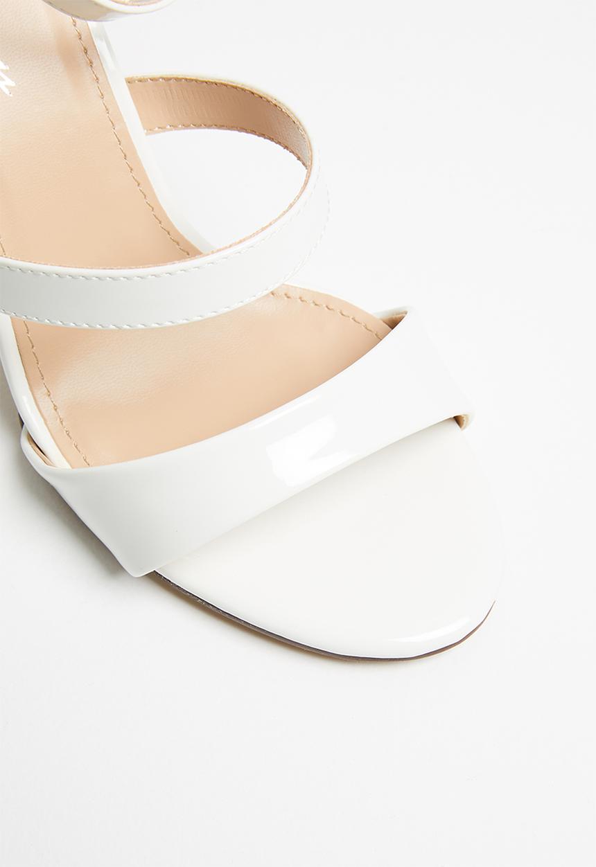 SISSY BOY - Strappy heels - white