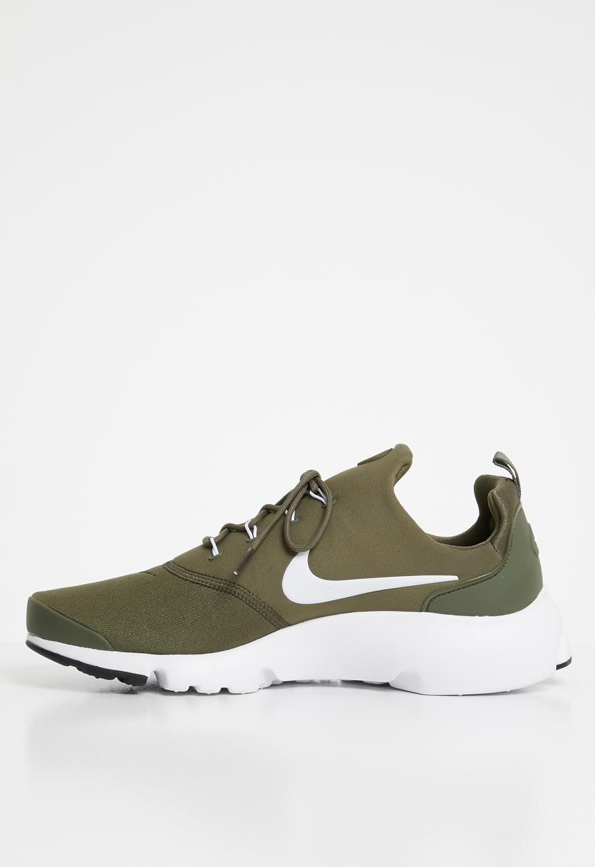 Nike - Presto fly - medium olive, white & black 