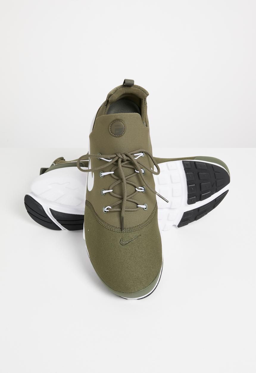 Nike - Presto fly - medium olive, white & black 
