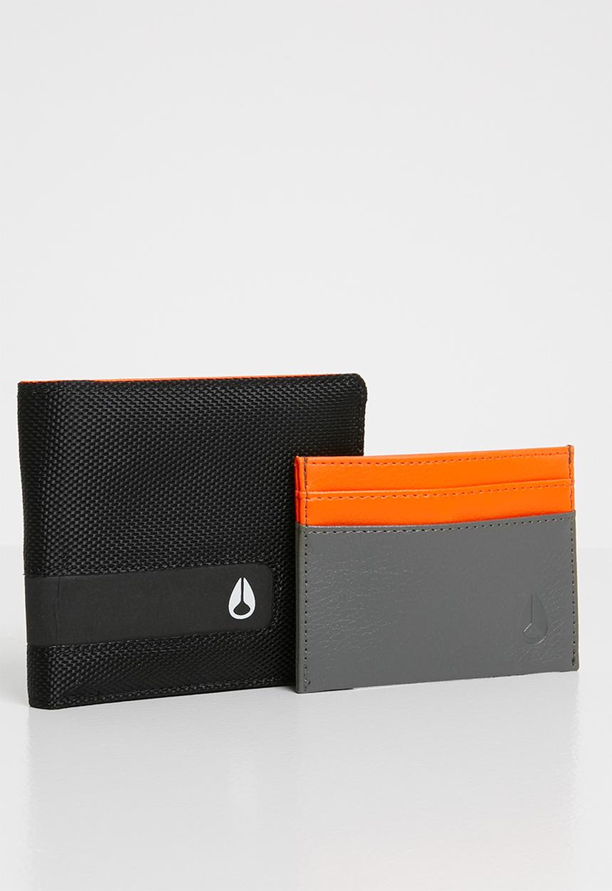 Nixon - Showtime bi-fold ID zip wallet - multi