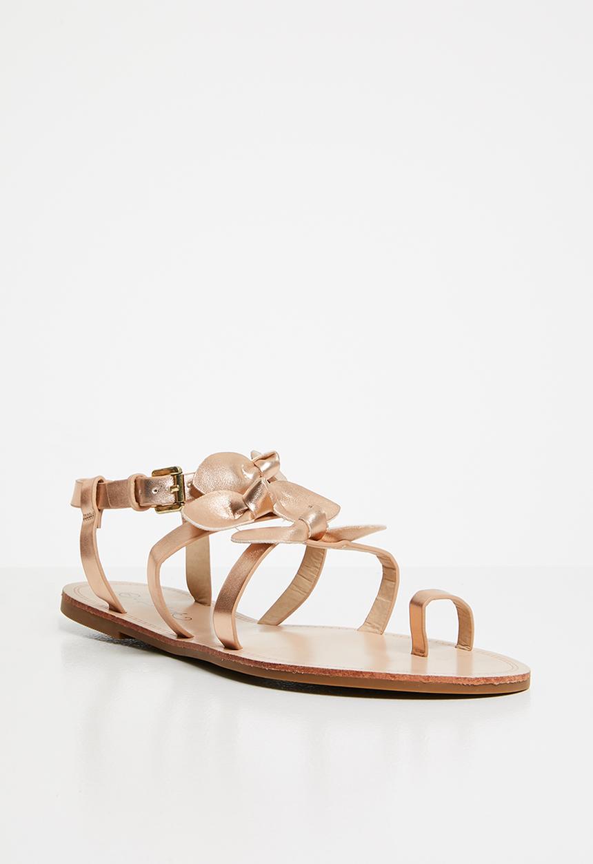Miss Black - Hania sandal - rose gold