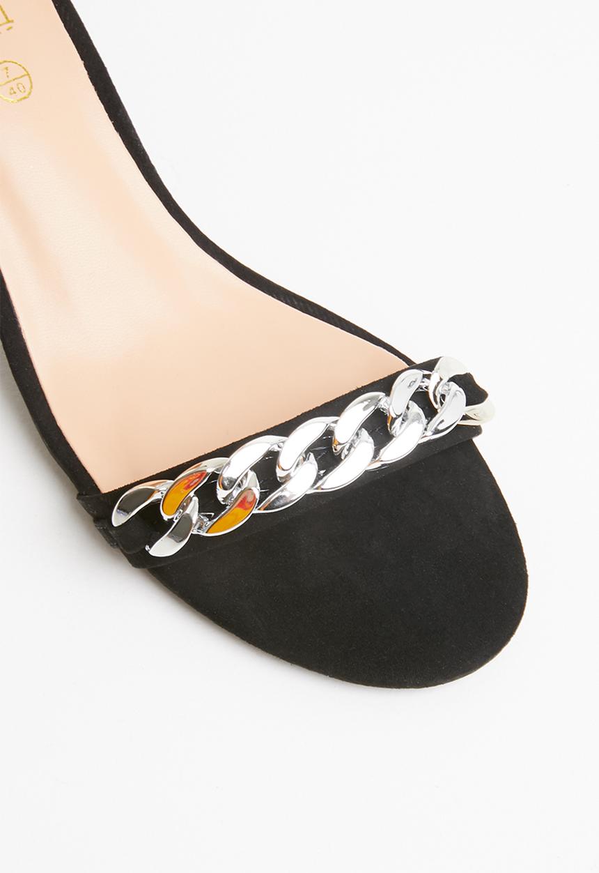 Truffle - Chain heel - black