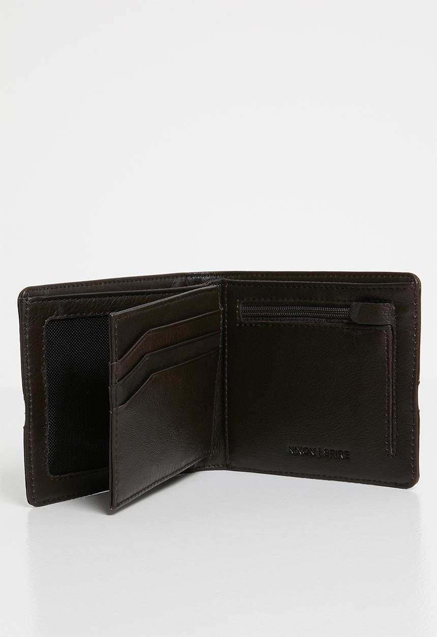 Nixon - Spire II bi-fold wallet - brown