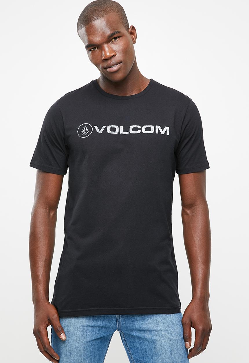 Volcom - Euro pencil short sleeve T-shirt - black