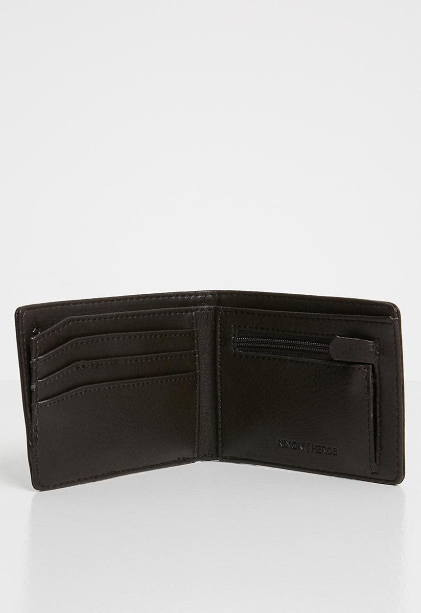 Nixon - Heros bi-fold wallet - brown