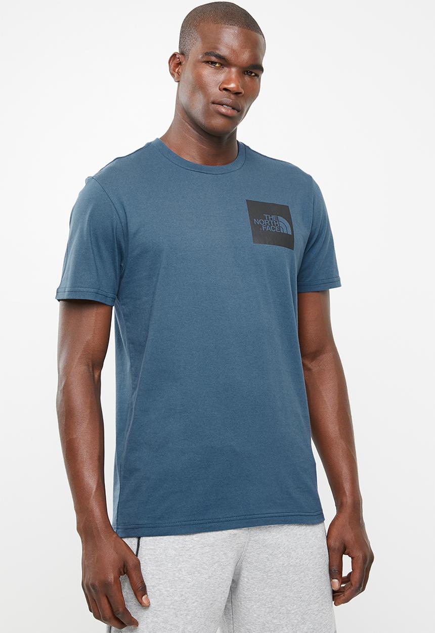 The North Face - Short sleeve fine tee - blue