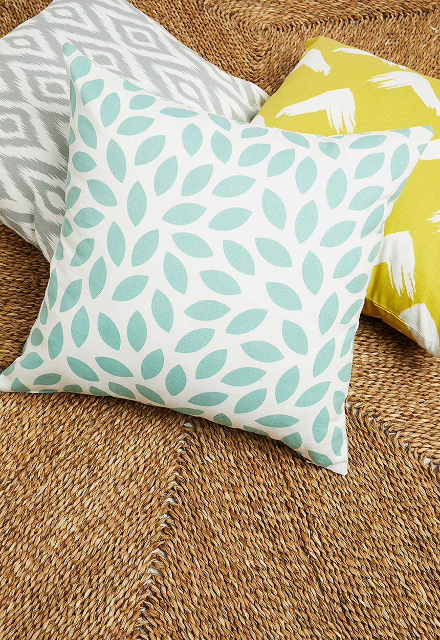 Sixth Floor - Cedar cushion cover - blue