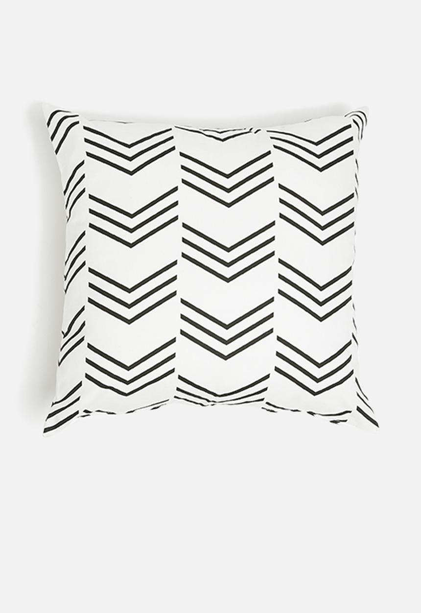 Sixth Floor - June cushion cover - black & white