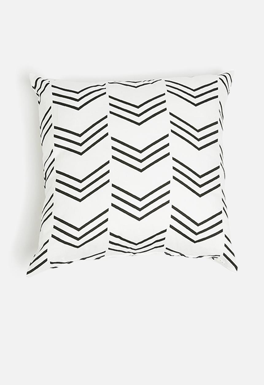 Sixth Floor - June cushion cover - black & white
