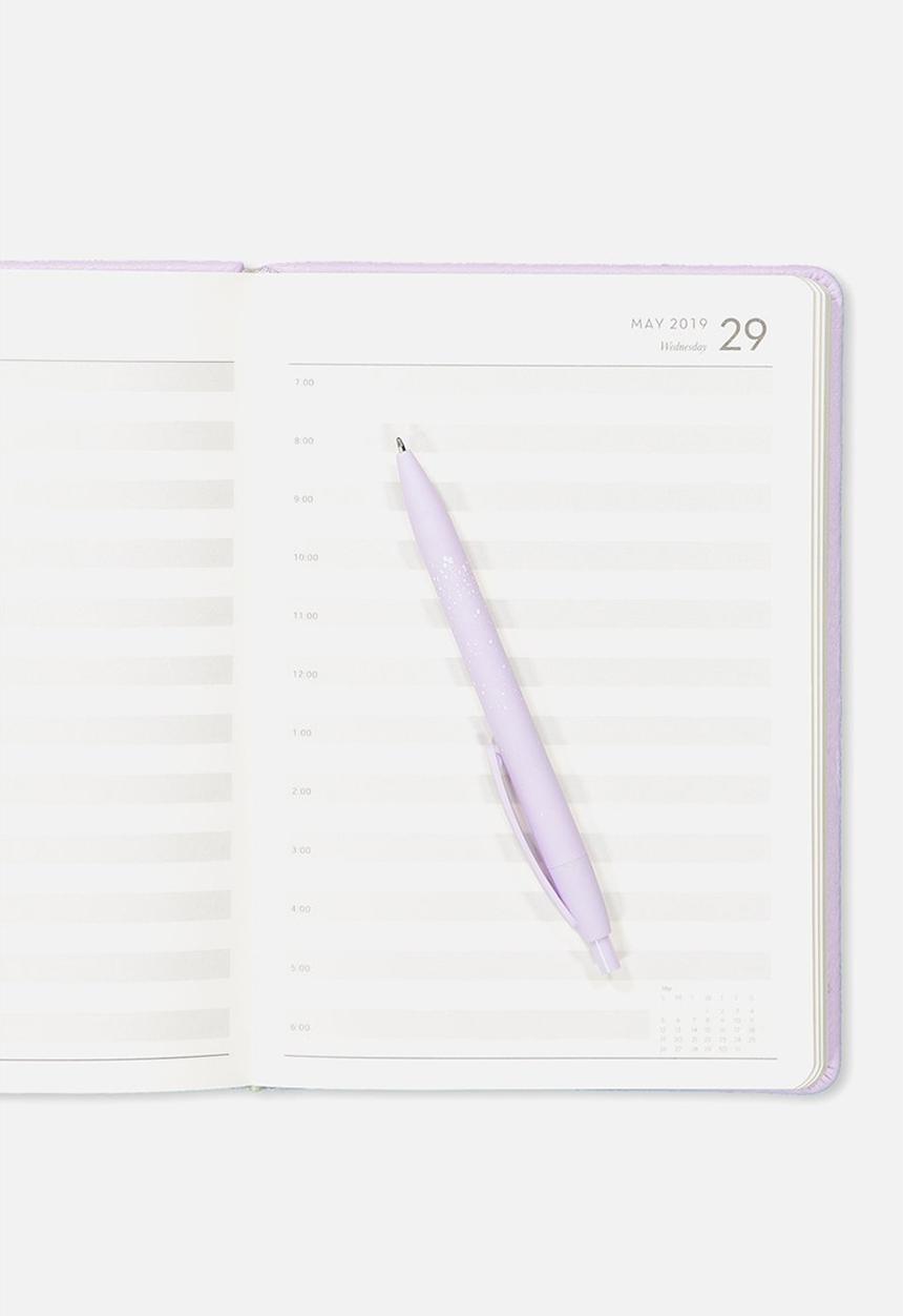 Typo - 2019 a5 daily buffalo diary - purple 