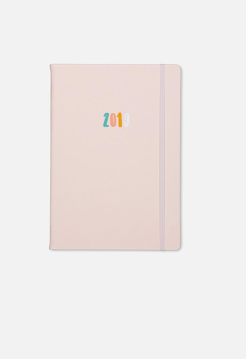 Typo - 2019 a4 daily buffalo diary - peach 