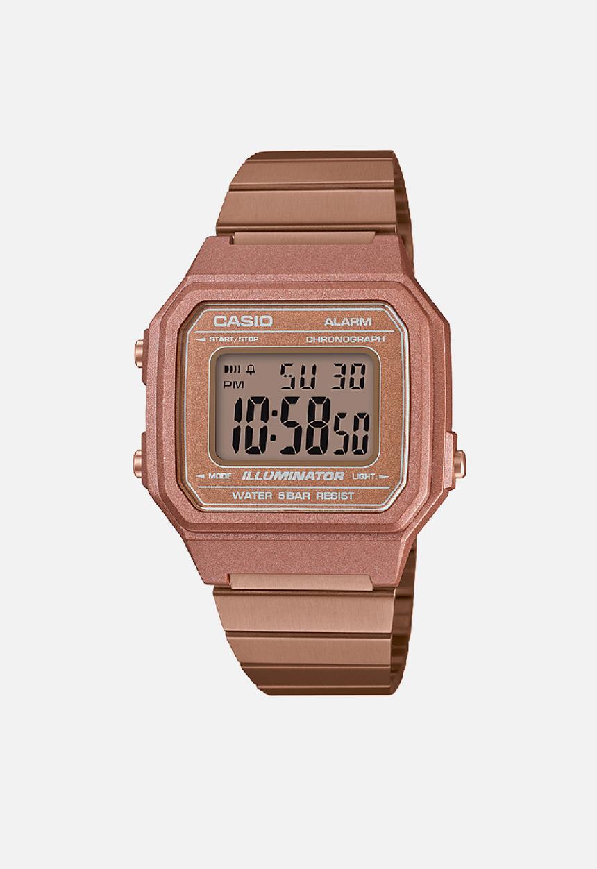 Casio - Digital wrist watch - rose gold