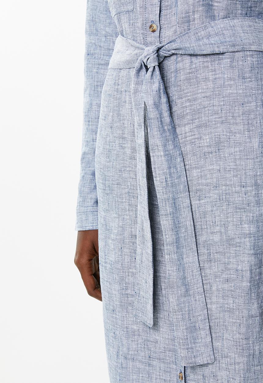 Superbalist - Midi length shirt dress - blue