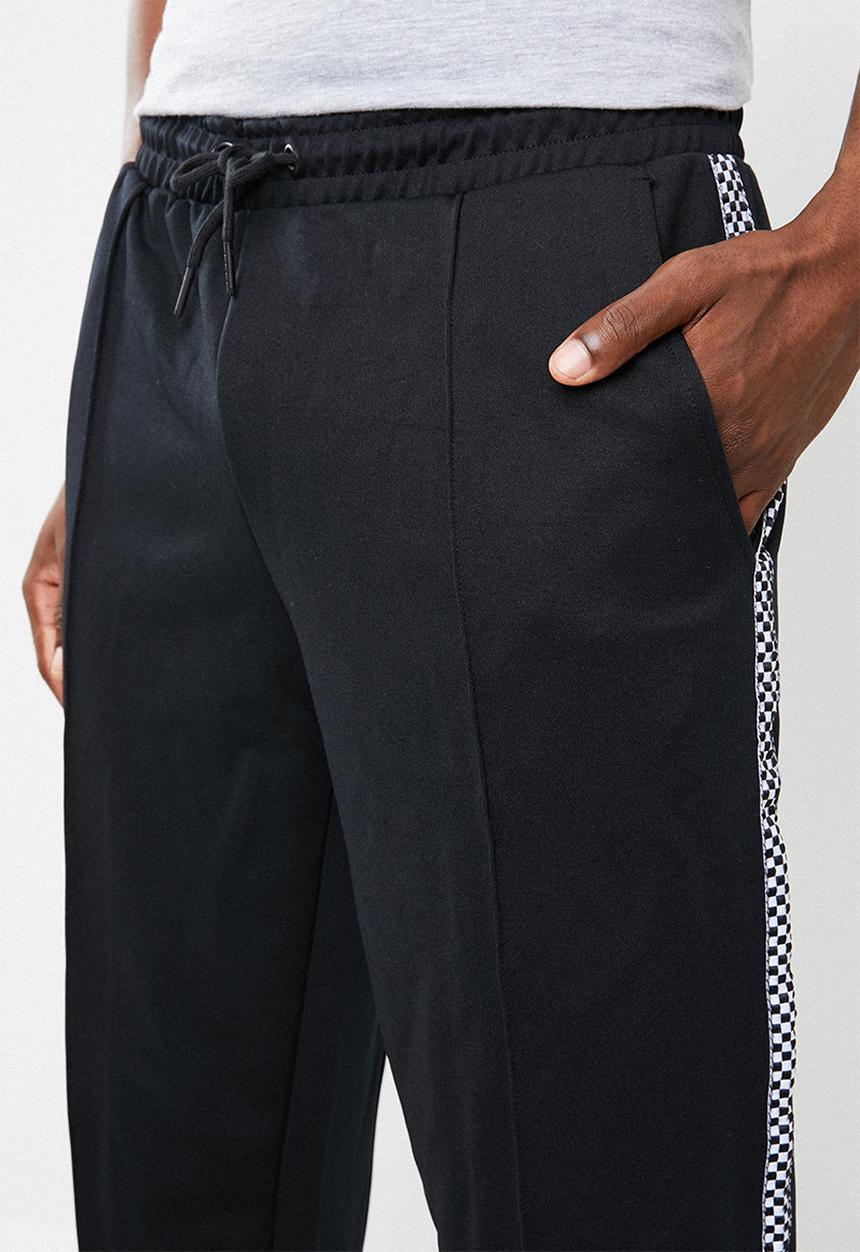 Only & Sons - Race cropped wide leg - black 