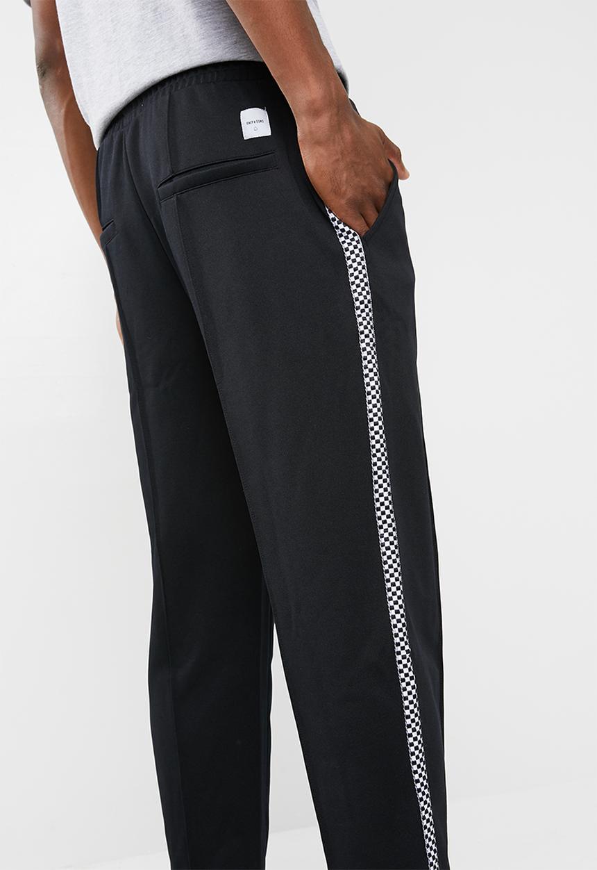 Only & Sons - Race cropped wide leg - black 