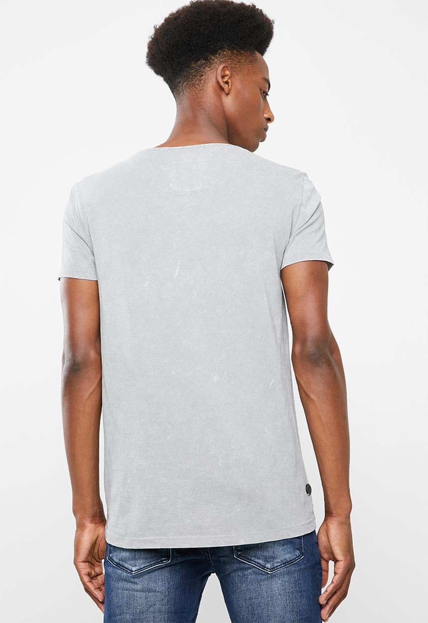 S.P.C.C - Courage printed tee - grey