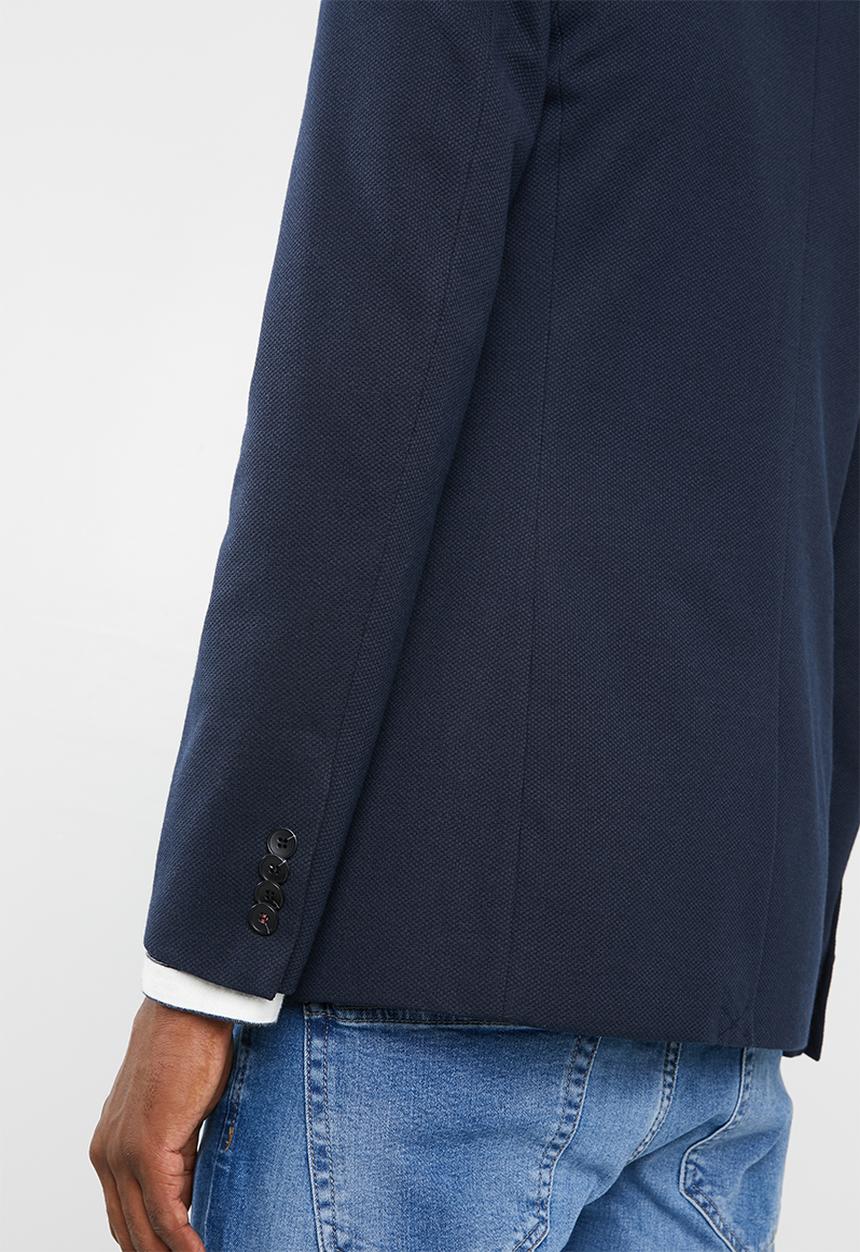 New Look - Pique blazer - navy 
