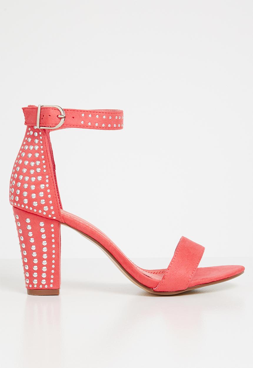 Dolce Vita - Savanna ankle strap heels - coral