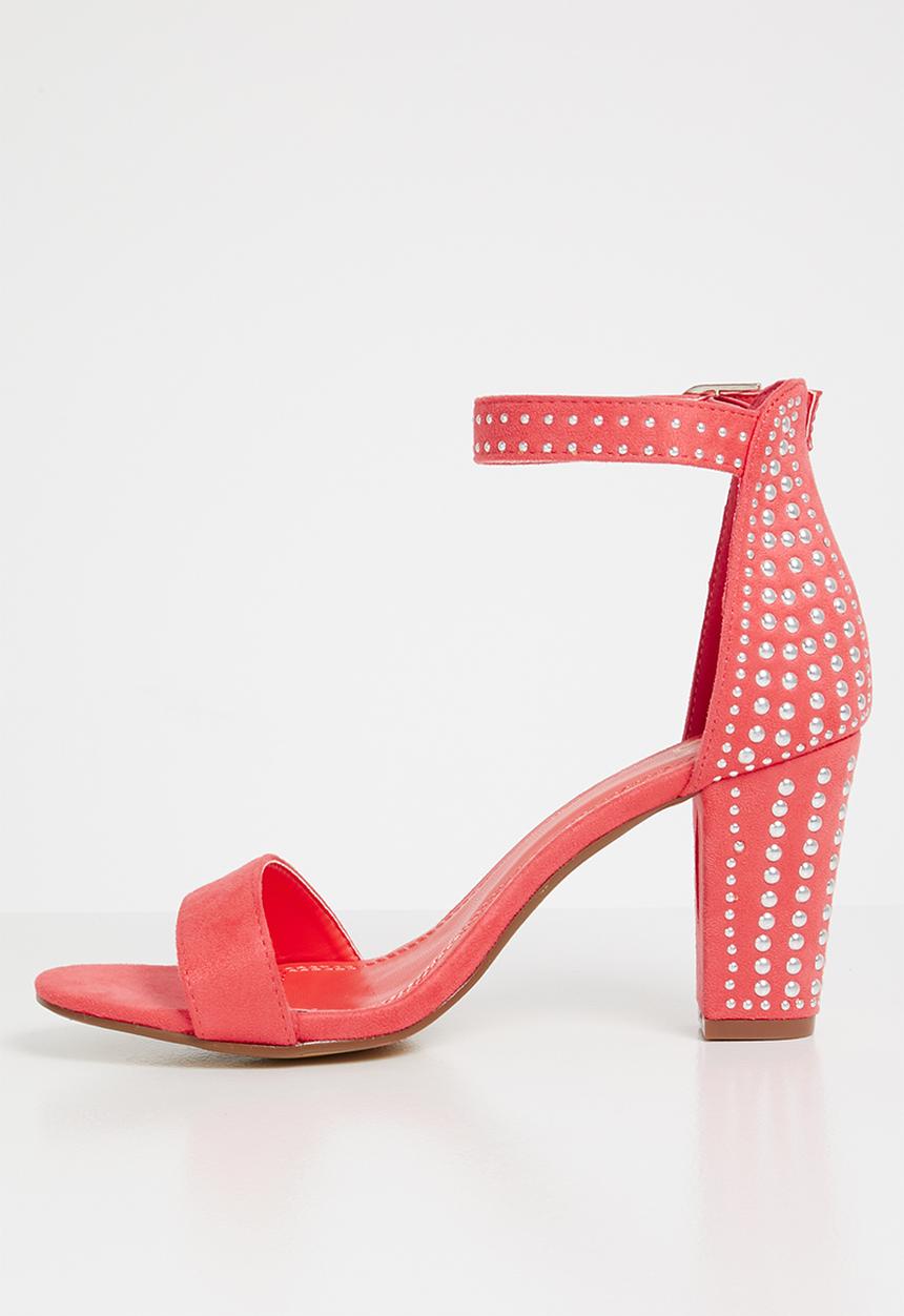 Dolce Vita - Savanna ankle strap heels - coral
