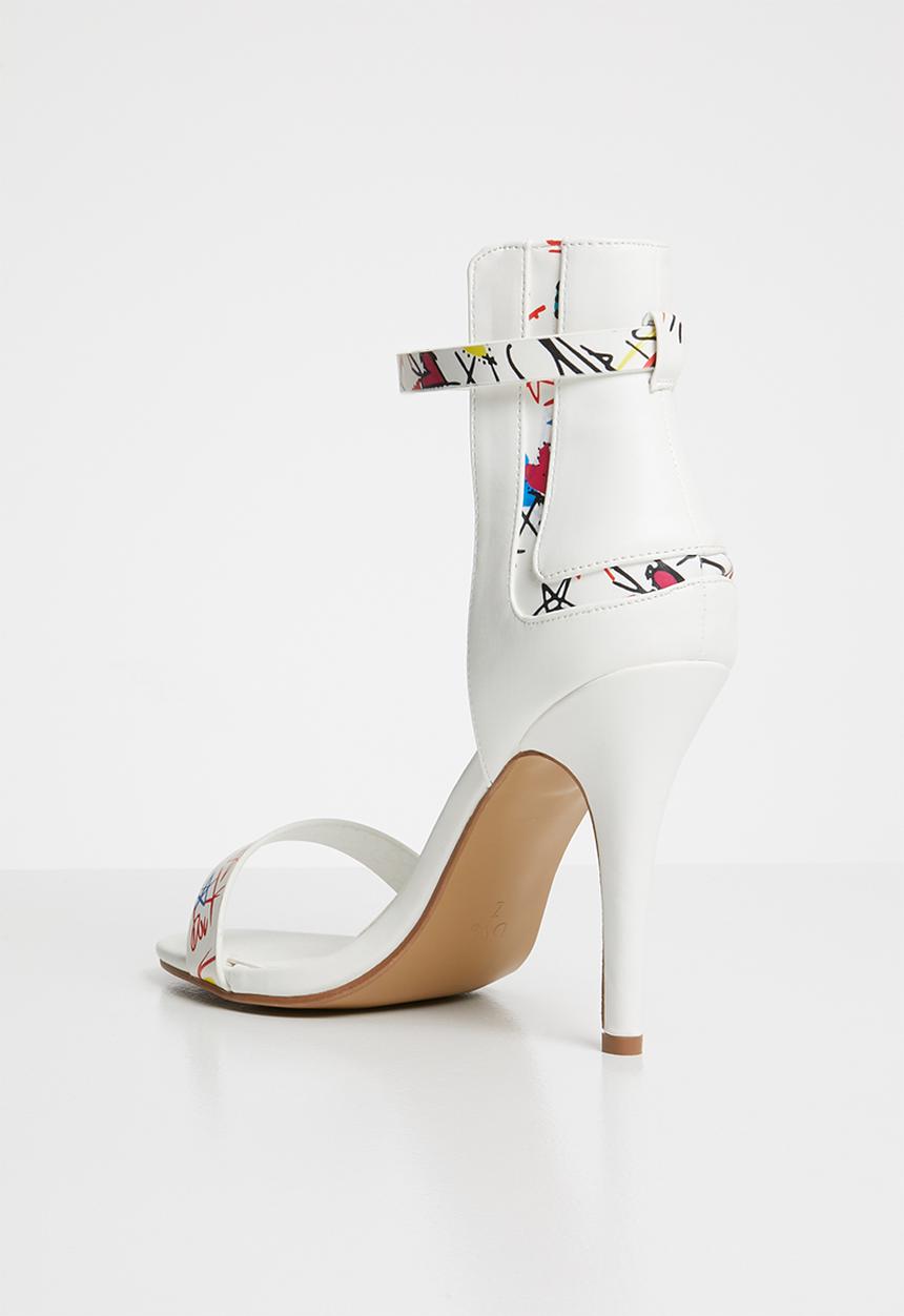 Dolce Vita - Nolan ankle strap heels - white