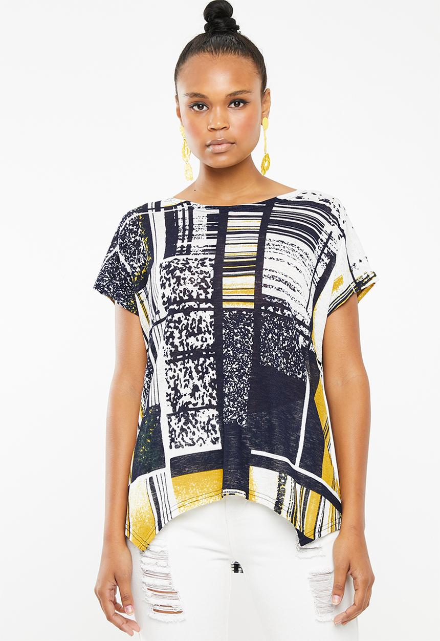 Revenge - Cap sleeve top - multi