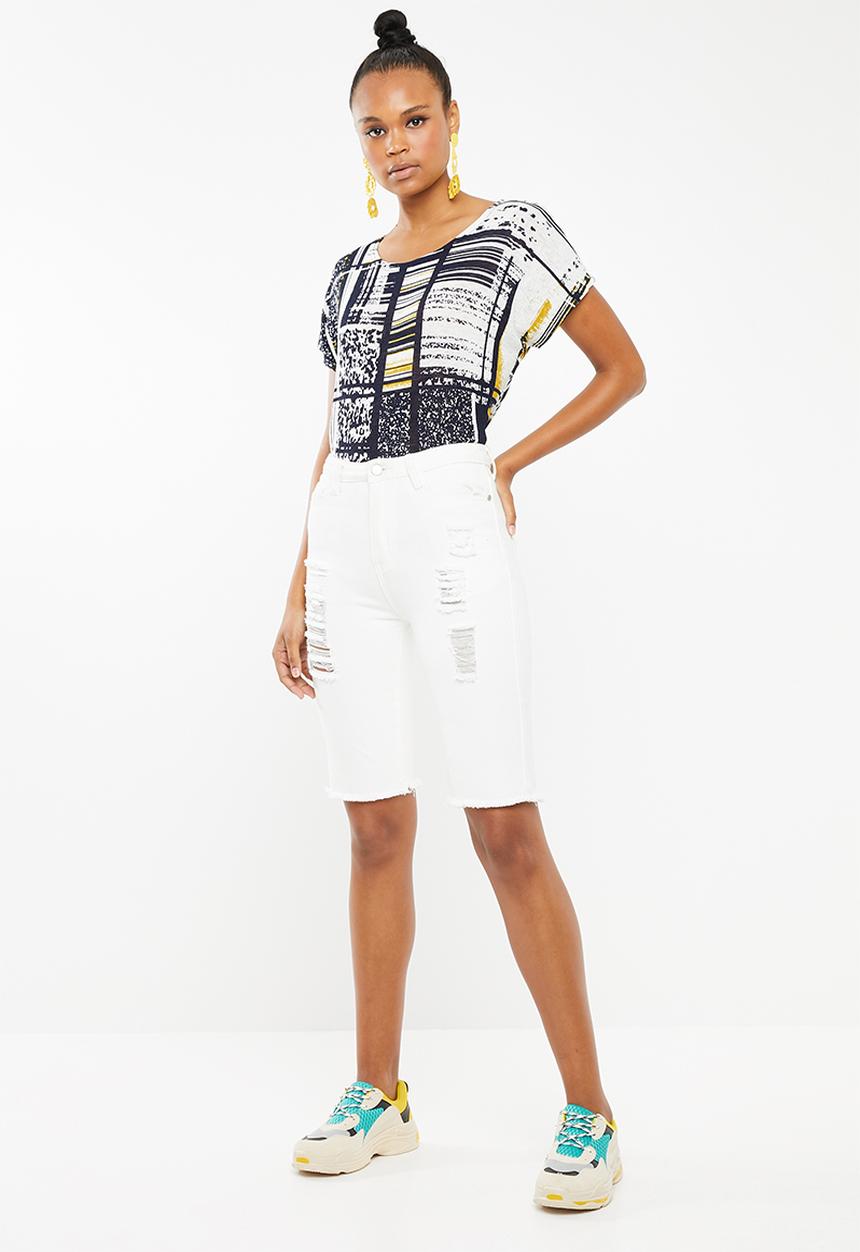 Revenge - Cap sleeve top - multi