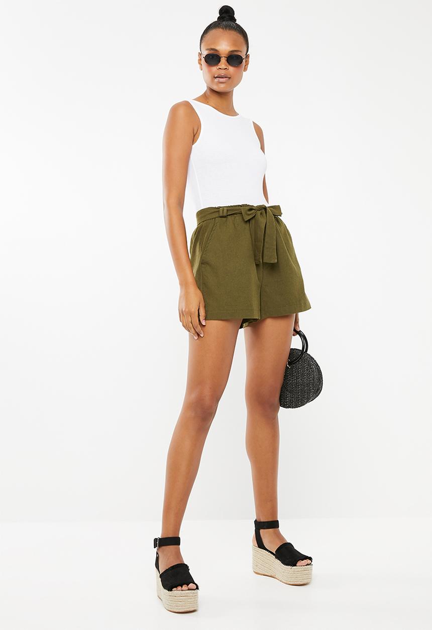 Superbalist - Bodysuit with low back - white