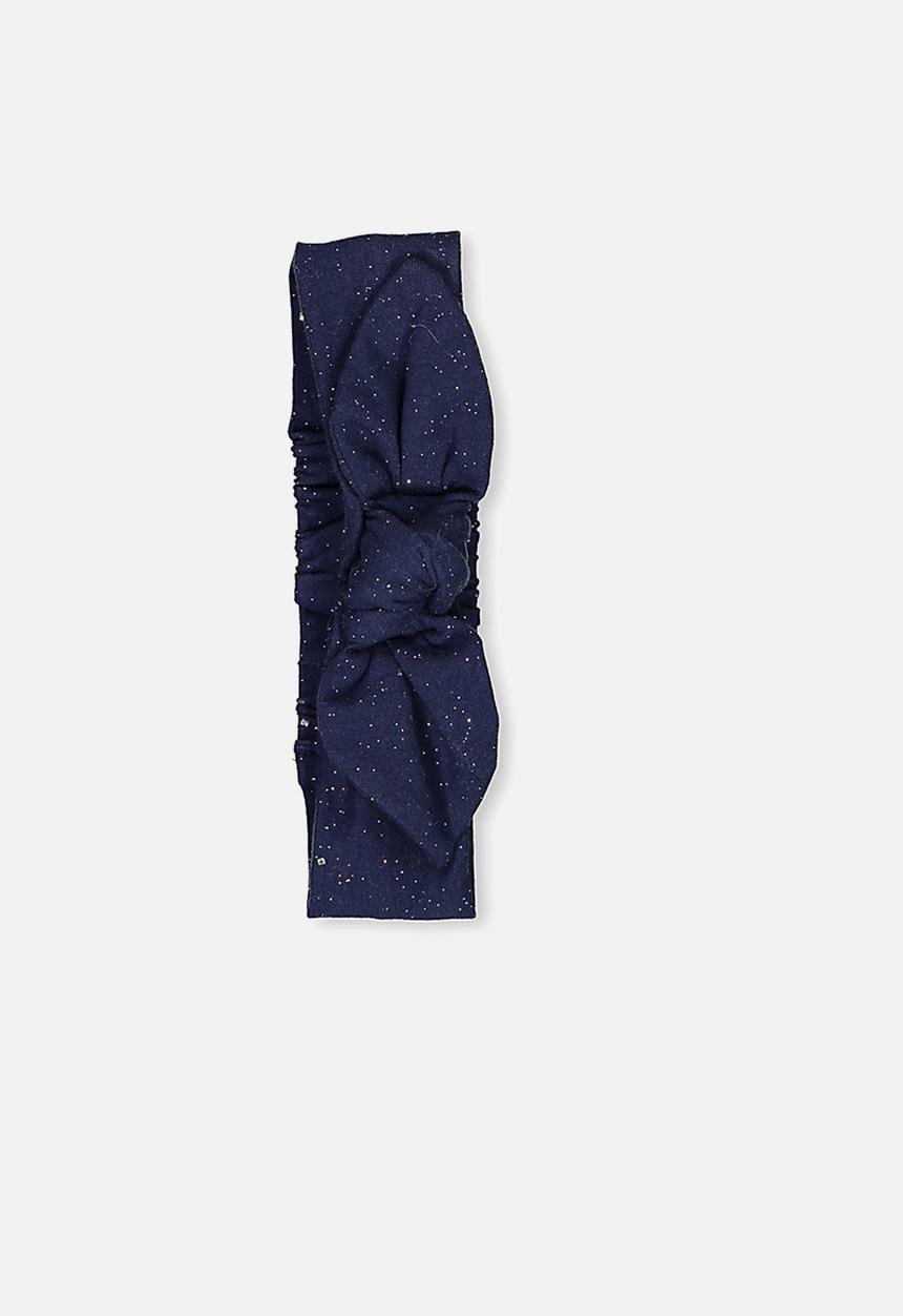 Cotton On - Baby knotted headband - navy 