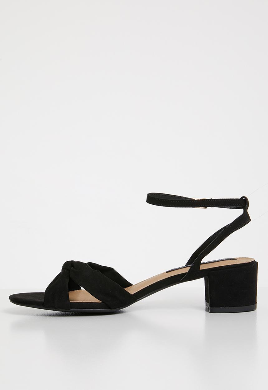 Cherry Collection - Seattle block heel - black