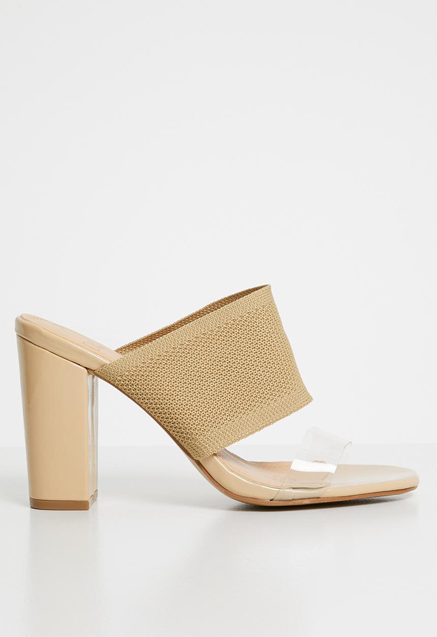 Dolce Vita - Berlin mule heels - taupe