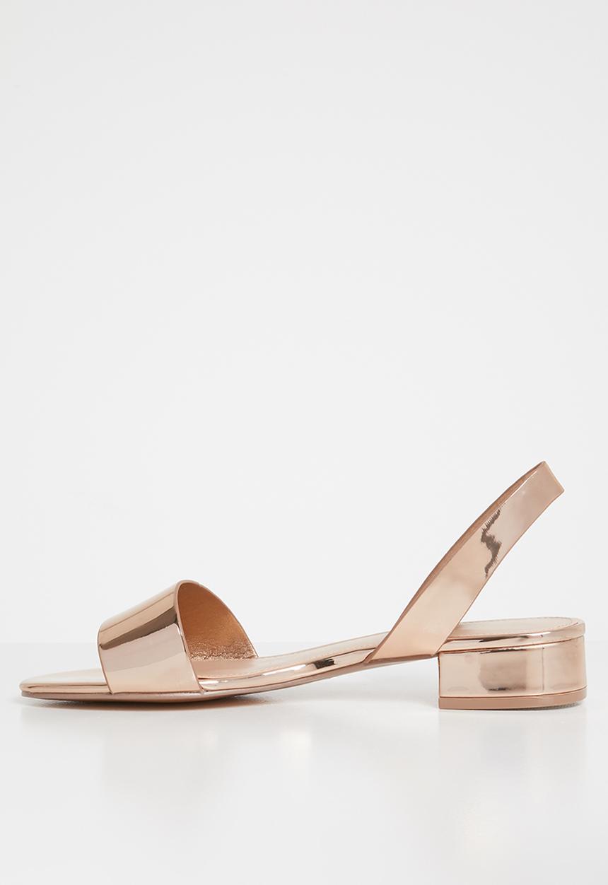 ALDO - Candice heeled sandal metallic - rose gold 