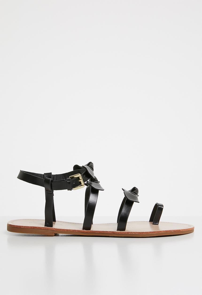 Miss Black - Hania sandal - black
