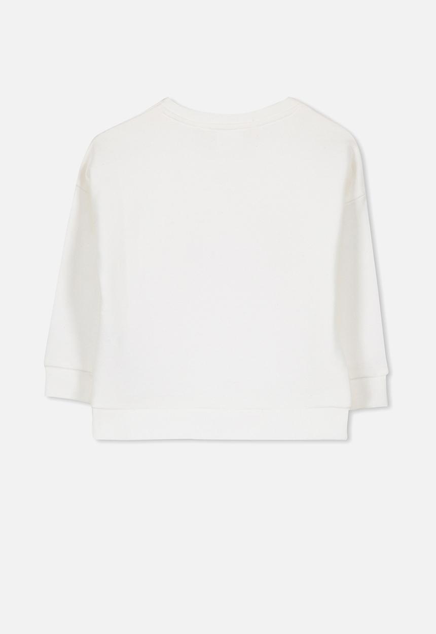 Cotton On - Kids license crew - white