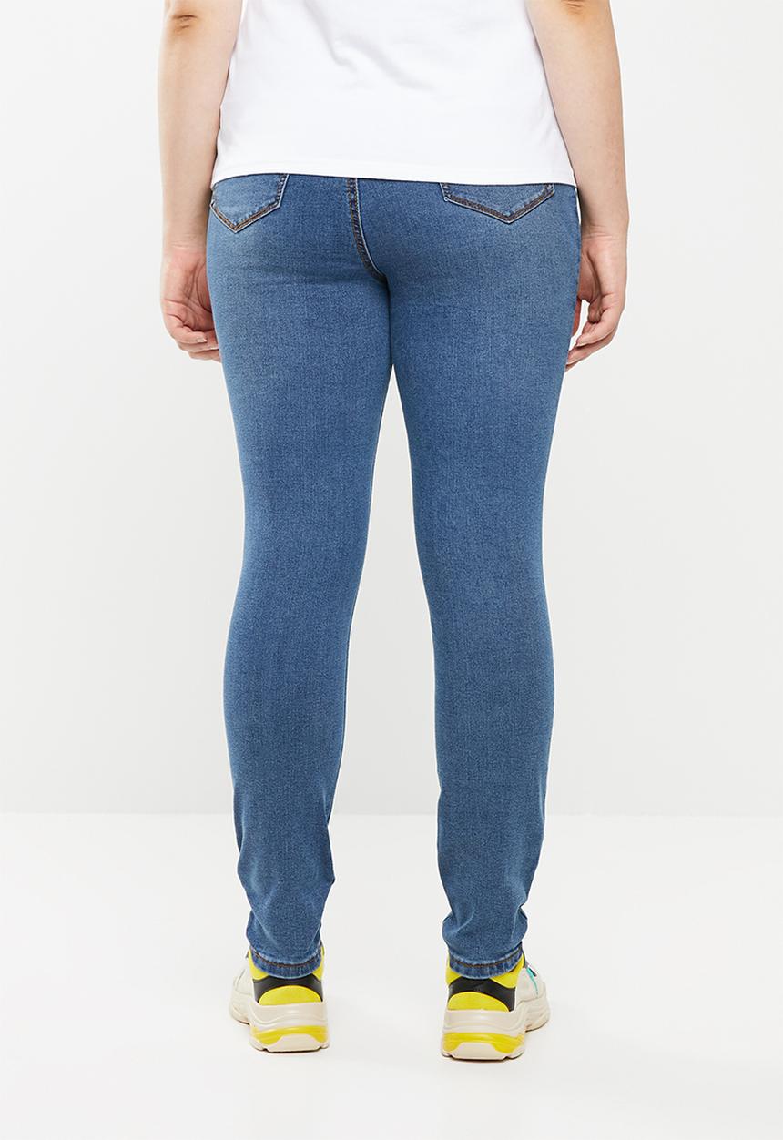 Brave Soul - Plus size Alice 5-pocket jeans - blue