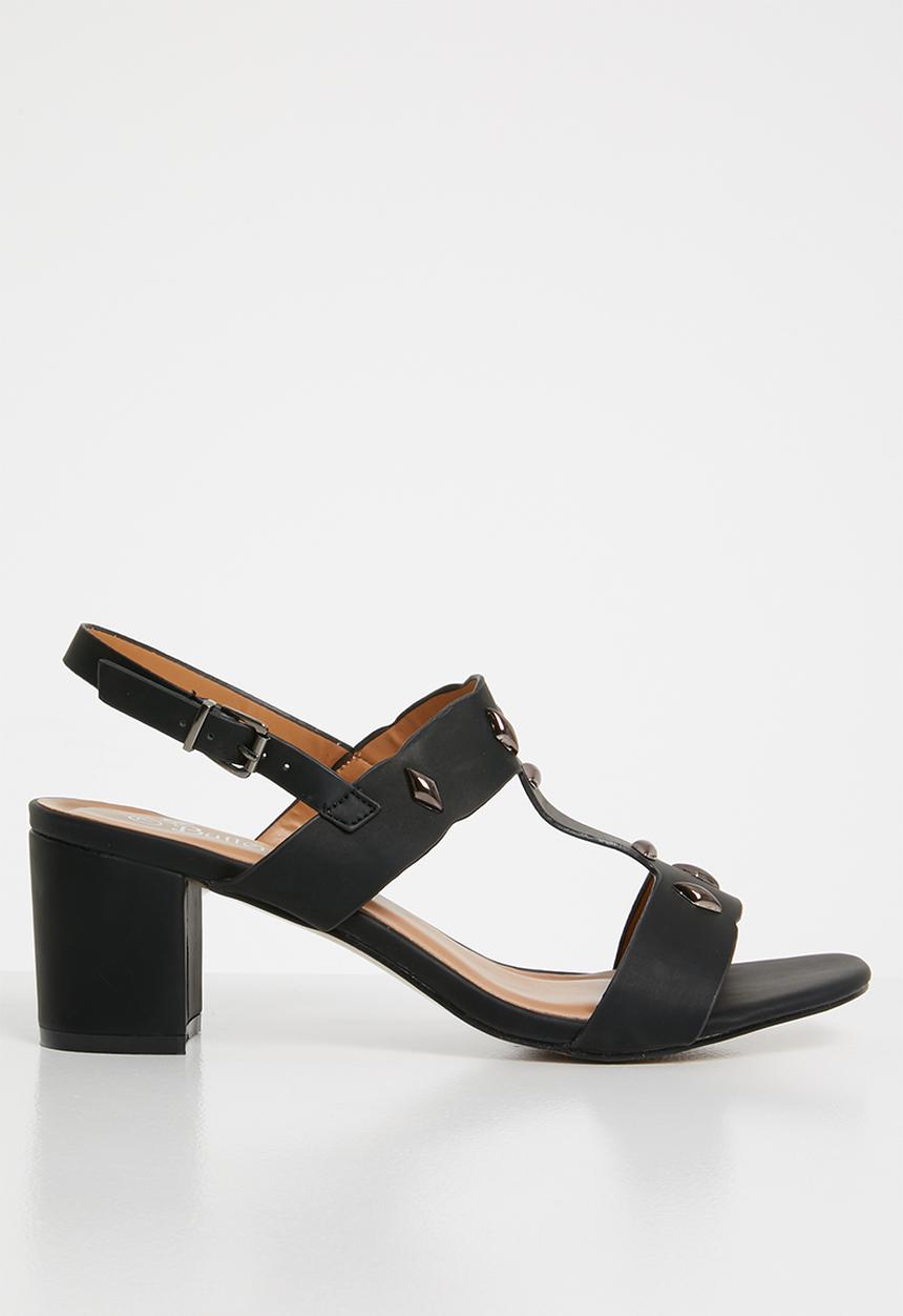 Butterfly Feet - Zohra block heel - black