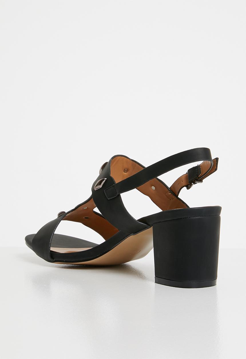Butterfly Feet - Zohra block heel - black