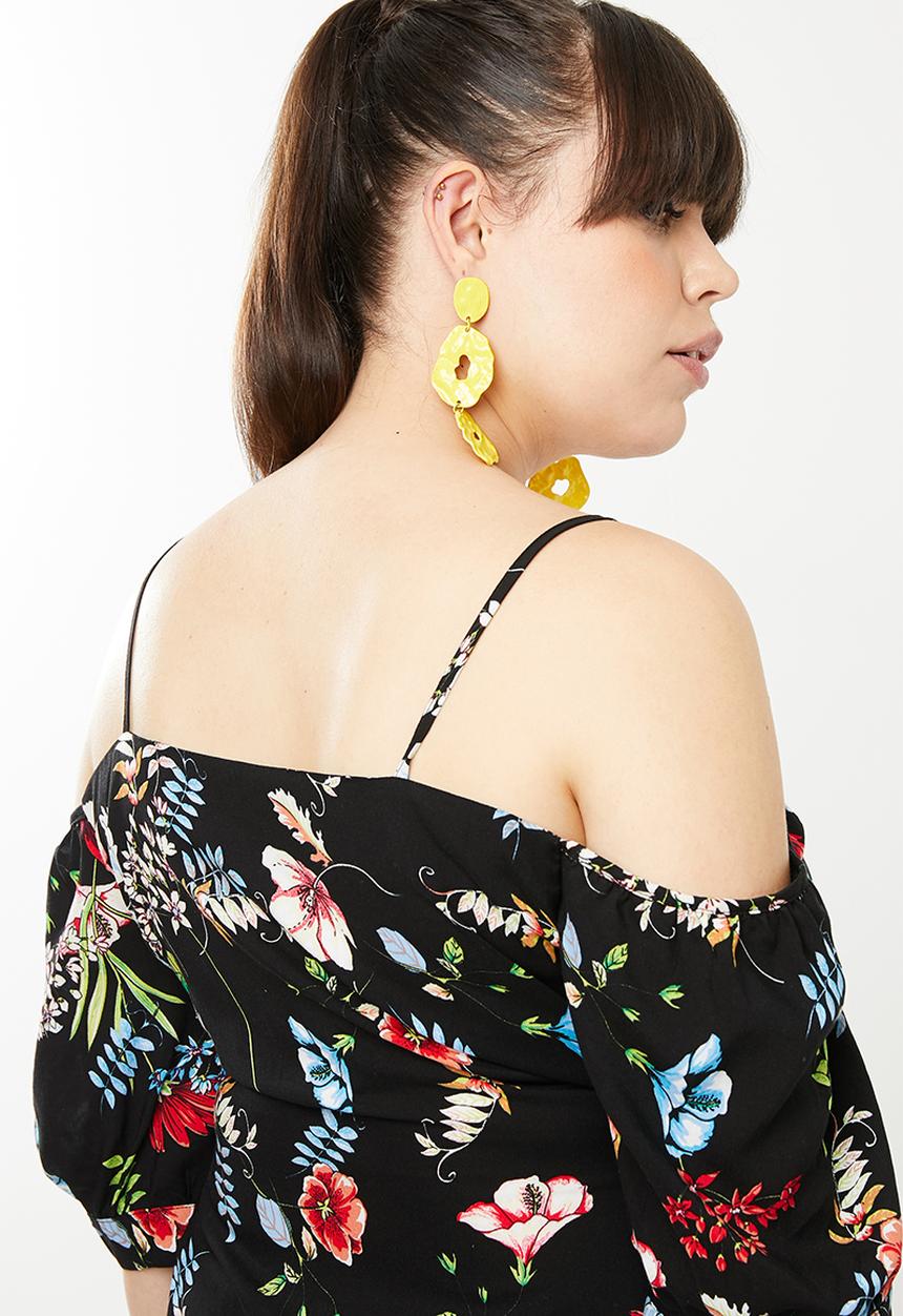 STYLE REPUBLIC PLUS - Cold shoulder blouse - multi