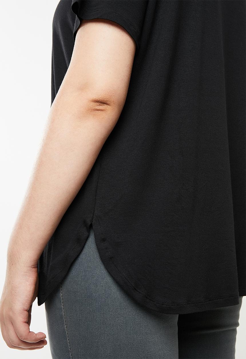 STYLE REPUBLIC PLUS - Basic t-shirt - black