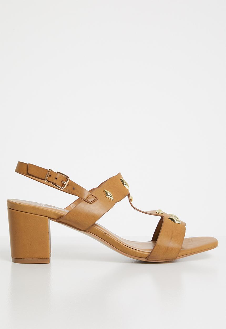 Butterfly Feet - Zohra block heel - brown 