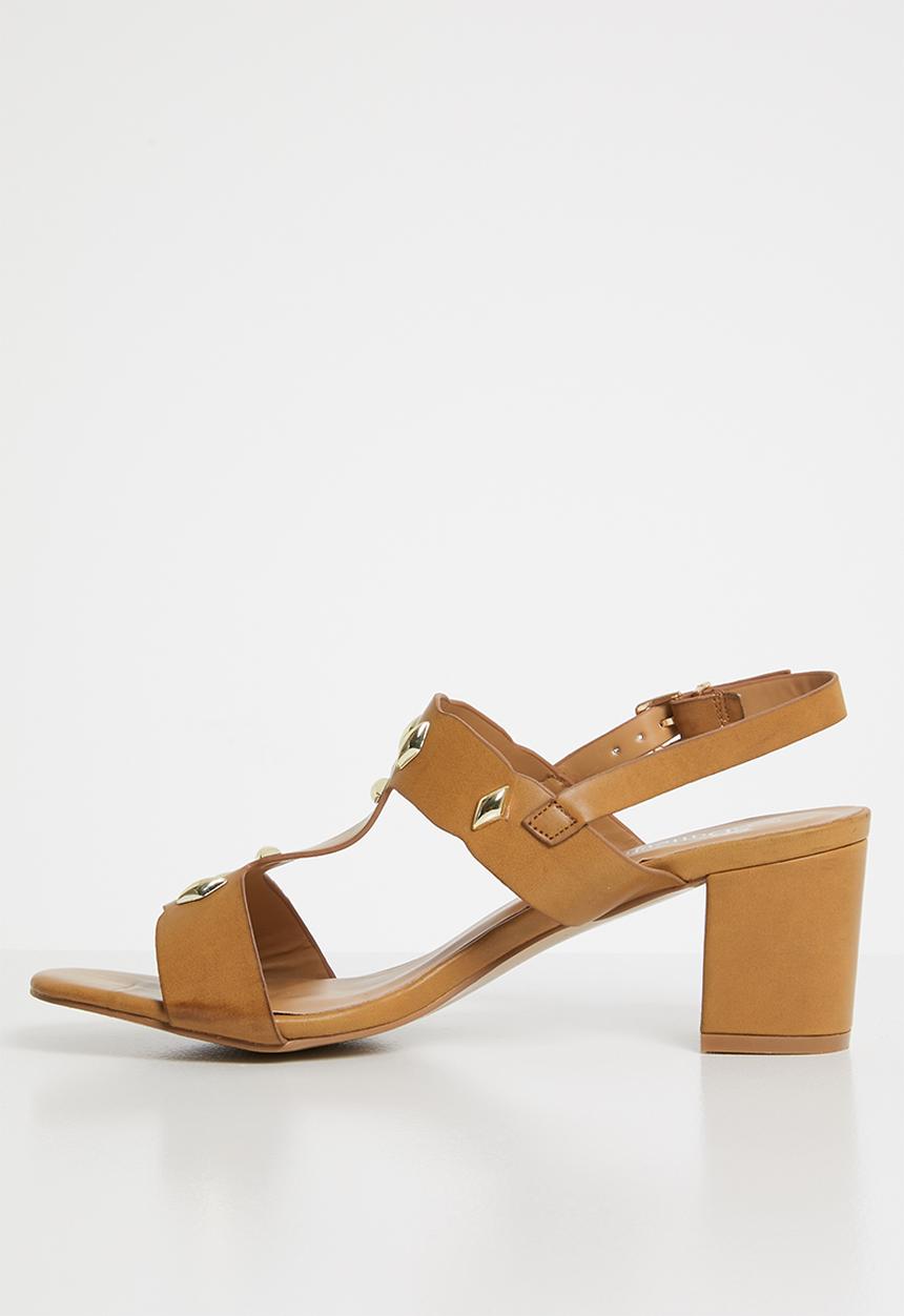 Butterfly Feet - Zohra block heel - brown 