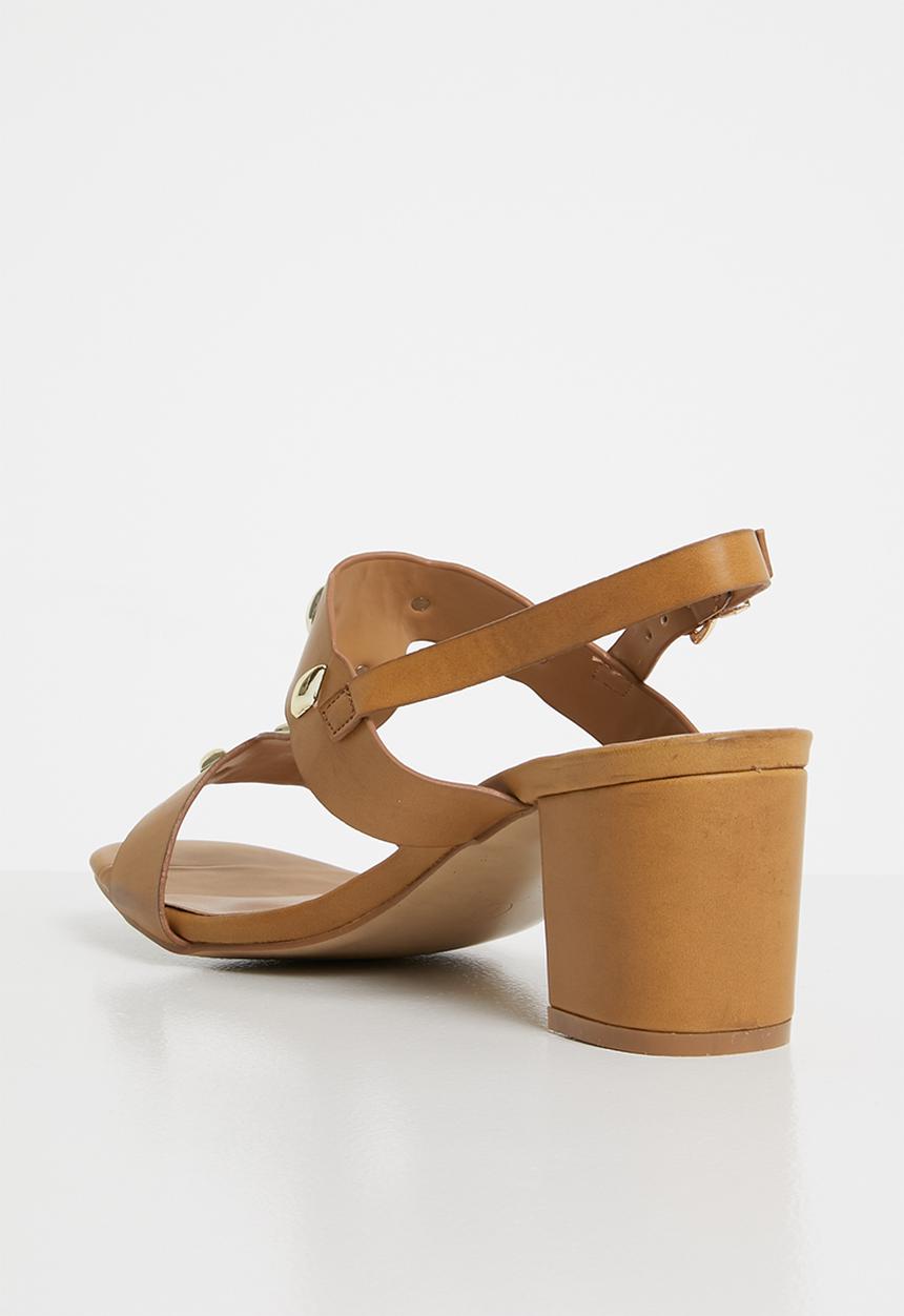 Butterfly Feet - Zohra block heel - brown 